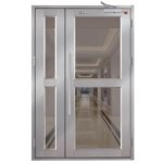 Техническая алюминиевая дверь GFTD834